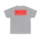 Willow Bonsai T-Shirt — Red Tree Logo Graphic Tee