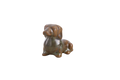 Willow Ceramics Butch the Dachshund Figurine – Mini Handmade Ceramic Dog Sculpture, High‑Fired Stoneware Décor, Made in Colorado, USA (Copenhagen)