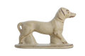 Willow Ceramics Dachshund Wall Hanging – Handmade Stoneware Ceramic Sausage Dog Wall Art with Metal Hanging Hook, High‑Fired Handmade Décor, Made in Colorado, USA (Modern Matte Right)