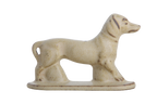 Willow Ceramics Dachshund Wall Hanging – Handmade Stoneware Ceramic Sausage Dog Wall Art with Metal Hanging Hook, High‑Fired Handmade Décor, Made in Colorado, USA (Modern Matte Right)