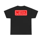 Willow Bonsai T-Shirt — Red Tree Logo Graphic Tee