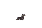 Willow Ceramics Butch the Dachshund Figurine – Mini Handmade Ceramic Dog Sculpture, High‑Fired Stoneware Décor, Made in Colorado, USA (Starry Night)