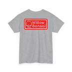 Willow Bonsai T-Shirt — Red Tree Logo Graphic Tee