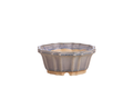 Willow Bonsai Ceramics Flower Design Bonsai Pot 4.5 Inch – Elegant Ceramic Bonsai & Succulent Planter, High‑Fired Frost‑Proof Stoneware with Drainage & Wiring Holes, Handmade in USA (Ocean)