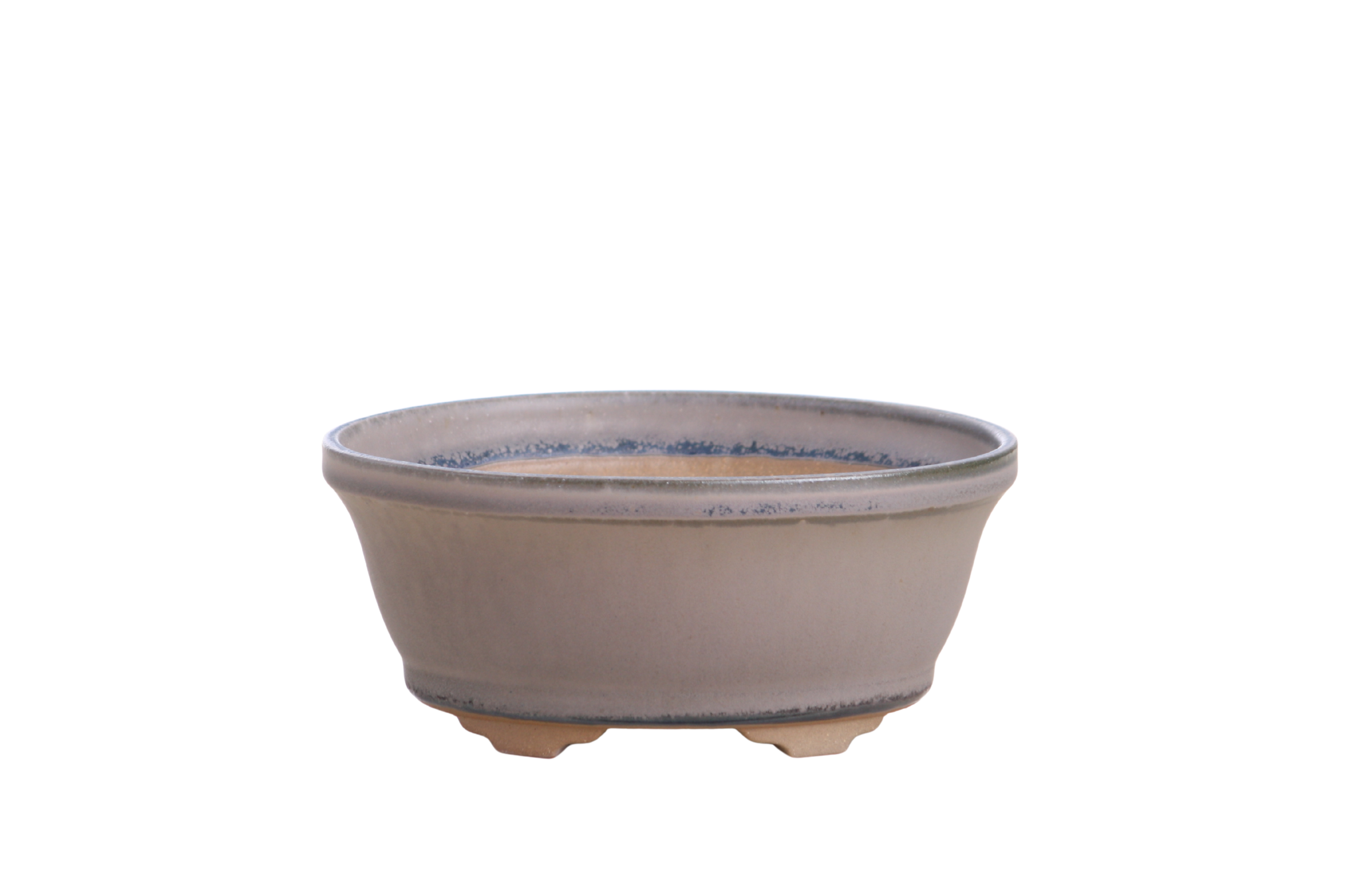 Willow Bonsai Ceramics Oval B Bonsai Pot 5.5 Inch – Tapered Oval Ceramic Bonsai & Succulent Planter with Accentuated Rim, High‑Fired Frost‑Proof Stoneware, Handmade in USA (Ocean)