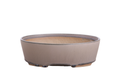 Willow Bonsai Ceramics Oval A Bonsai Pot 8 Inch – Straight‑Sided Oval Ceramic Bonsai & Succulent Planter, High‑Fired Frost‑Proof Stoneware with Drainage & Wiring Holes, Handmade in USA (Ocean)