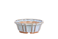 Willow Bonsai Ceramics Flower Design Bonsai Pot 5 Inch – Elegant Ceramic Bonsai & Succulent Planter, High‑Fired Frost‑Proof Stoneware with Drainage & Wiring Holes, Handmade in USA (Glacier)