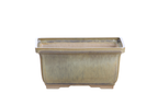 Willow Bonsai Ceramics Rectangle Deep Bonsai Pot 6 Inch – Higher‑Profile Rectangular Ceramic Bonsai & Succulent Planter with Accentuated Rim, High‑Fired Frost‑Proof Stoneware, Handmade in USA (Copenhagen)