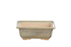 Willow Bonsai Ceramics Square Bonsai Pot 6 Inch – Low‑Profile Square Ceramic Bonsai & Succulent Planter with Accentuated Rim, High‑Fired Frost‑Proof Stoneware, Handmade in USA (Copenhagen)