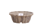 Willow Bonsai Ceramics Flower Design Bonsai Pot 5 Inch – Elegant Ceramic Bonsai & Succulent Planter, High‑Fired Frost‑Proof Stoneware with Drainage & Wiring Holes, Handmade in USA (Limited Edition 6)