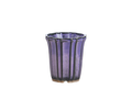 Willow Bonsai Ceramics Flower Design Cascade Bonsai Pot 3 Inch – Elegant Tall Ceramic Bonsai & Succulent Planter, High‑Fired Frost‑Proof Stoneware with Drainage & Wiring Holes, Handmade in USA (Purple)