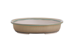 Willow Bonsai Ceramics Landscape Oval A Bonsai Pot 10 Inch – Large Oval Ceramic Bonsai Planter for Forest, Group & Specimen Tree Plantings, High‑Fired Frost‑Proof Stoneware, Handmade in USA (Speckled Moss)