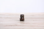 Willow Ceramics Butch the Dachshund Figurine – Mini Handmade Ceramic Dog Sculpture, High‑Fired Stoneware Décor, Made in Colorado, USA (Dark Honey)