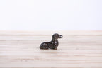 Willow Ceramics Butch the Dachshund Figurine – Mini Handmade Ceramic Dog Sculpture, High‑Fired Stoneware Décor, Made in Colorado, USA (Starry Night)
