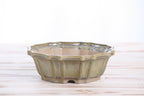 Willow Bonsai Ceramics Flower Design Bonsai Pot 6.5 Inch – Elegant Ceramic Bonsai & Succulent Planter, High‑Fired Frost‑Proof Stoneware with Drainage & Wiring Holes, Handmade in USA (Copenhagen)