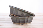 Willow Bonsai Ceramics Flower Design Bonsai Pot 6.5 Inch – Elegant Ceramic Bonsai & Succulent Planter, High‑Fired Frost‑Proof Stoneware with Drainage & Wiring Holes, Handmade in USA (Starry Night)
