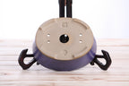 Willow Bonsai Ceramics Oval A Bonsai Pot 6 Inch – Straight‑Sided Oval Ceramic Bonsai & Succulent Planter, High‑Fired Frost‑Proof Stoneware with Drainage & Wiring Holes, Handmade in USA (Purple)