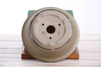 Willow Bonsai Ceramics Round Bonsai Pot 6 Inch – Round Ceramic Bonsai & Succulent Planter with Accentuated Rim and Sculpted Foot Ring, High‑Fired Frost‑Proof Stoneware, Handmade in USA (Speckled Moss)