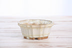 Willow Bonsai Ceramics Flower Design Bonsai Pot 4.5 Inch – Elegant Ceramic Bonsai & Succulent Planter, High‑Fired Frost‑Proof Stoneware with Drainage & Wiring Holes, Handmade in USA (Limited Edition 1)