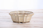Willow Bonsai Ceramics Flower Design Bonsai Pot 5 Inch – Elegant Ceramic Bonsai & Succulent Planter, High‑Fired Frost‑Proof Stoneware with Drainage & Wiring Holes, Handmade in USA (Limited Edition 2)