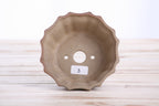 Willow Bonsai Ceramics Flower Design Bonsai Pot 4.5 Inch – Elegant Ceramic Bonsai & Succulent Planter, High‑Fired Frost‑Proof Stoneware with Drainage & Wiring Holes, Handmade in USA (Limited Edition 3)