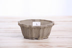 Willow Bonsai Ceramics Flower Design Bonsai Pot 4.5 Inch – Elegant Ceramic Bonsai & Succulent Planter, High‑Fired Frost‑Proof Stoneware with Drainage & Wiring Holes, Handmade in USA (Limited Edition 4)