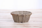Willow Bonsai Ceramics Flower Design Bonsai Pot 4.5 Inch – Elegant Ceramic Bonsai & Succulent Planter, High‑Fired Frost‑Proof Stoneware with Drainage & Wiring Holes, Handmade in USA (Limited Edition 4)
