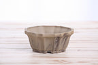 Willow Bonsai Ceramics Flower Design Bonsai Pot 4.5 Inch – Elegant Ceramic Bonsai & Succulent Planter, High‑Fired Frost‑Proof Stoneware with Drainage & Wiring Holes, Handmade in USA (Limited Edition 5)
