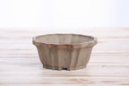 Willow Bonsai Ceramics Flower Design Bonsai Pot 4.5 Inch – Elegant Ceramic Bonsai & Succulent Planter, High‑Fired Frost‑Proof Stoneware with Drainage & Wiring Holes, Handmade in USA (Limited Edition 5)