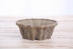 Willow Bonsai Ceramics Flower Design Bonsai Pot 5 Inch – Elegant Ceramic Bonsai & Succulent Planter, High‑Fired Frost‑Proof Stoneware with Drainage & Wiring Holes, Handmade in USA (Limited Edition 6)