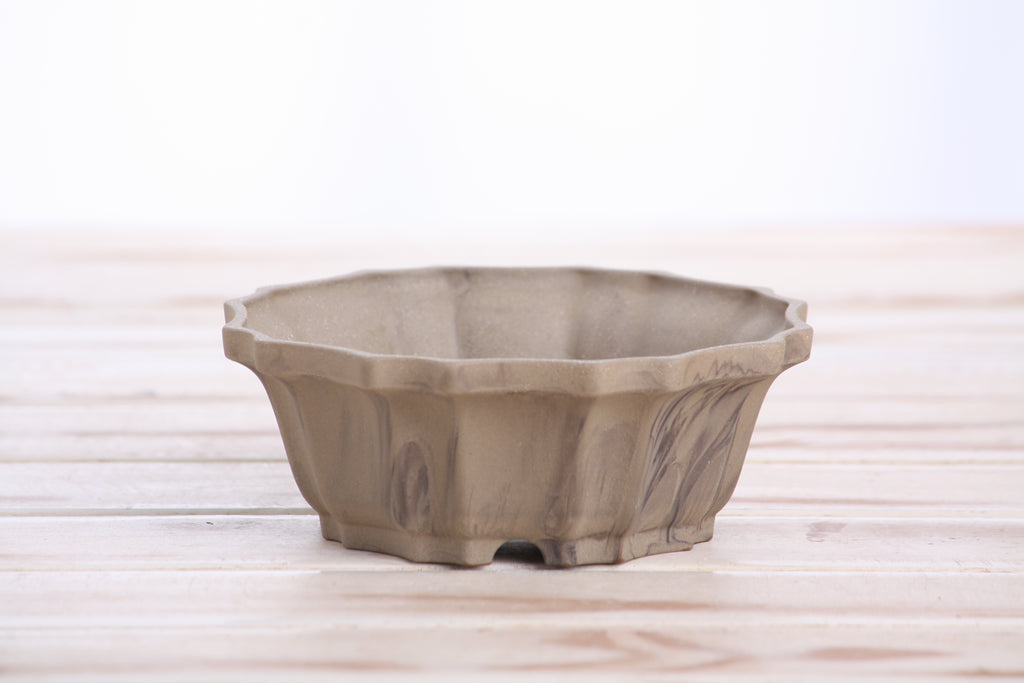 Willow Bonsai Ceramics Flower Design Bonsai Pot 5 Inch – Elegant Ceramic Bonsai & Succulent Planter, High‑Fired Frost‑Proof Stoneware with Drainage & Wiring Holes, Handmade in USA (Limited Edition 6)