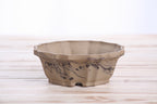 Willow Bonsai Ceramics Flower Design Bonsai Pot 5 Inch – Elegant Ceramic Bonsai & Succulent Planter, High‑Fired Frost‑Proof Stoneware with Drainage & Wiring Holes, Handmade in USA (Limited Edition 7)