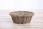 Willow Bonsai Ceramics Flower Design Bonsai Pot 5 Inch – Elegant Ceramic Bonsai & Succulent Planter, High‑Fired Frost‑Proof Stoneware with Drainage & Wiring Holes, Handmade in USA (Limited Edition 8)