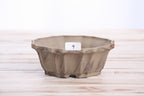 Willow Bonsai Ceramics Flower Design Bonsai Pot 5 Inch – Elegant Ceramic Bonsai & Succulent Planter, High‑Fired Frost‑Proof Stoneware with Drainage & Wiring Holes, Handmade in USA (Limited Edition 9)