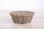 Willow Bonsai Ceramics Flower Design Bonsai Pot 5 Inch – Elegant Ceramic Bonsai & Succulent Planter, High‑Fired Frost‑Proof Stoneware with Drainage & Wiring Holes, Handmade in USA (Limited Edition 10)