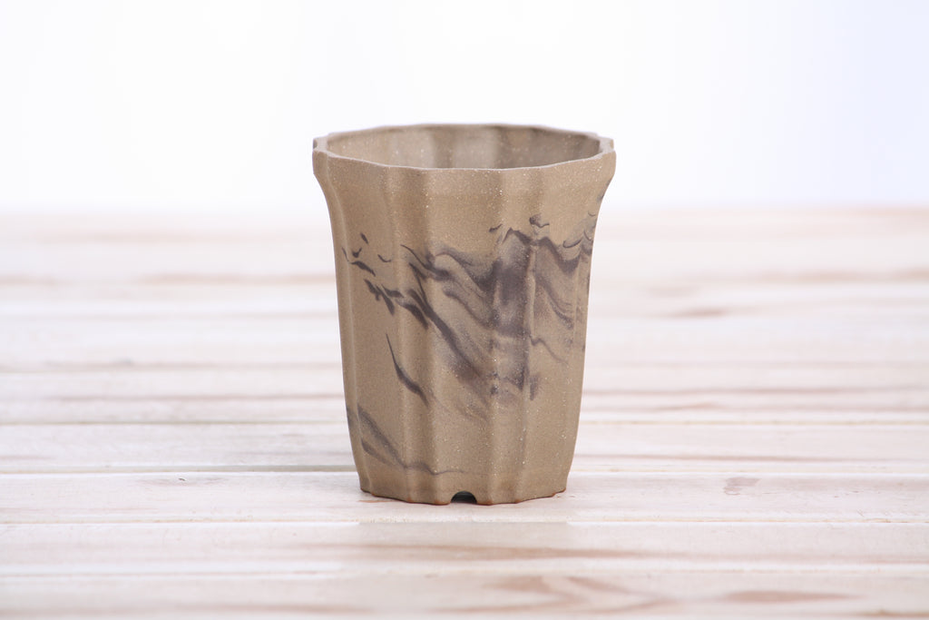 Willow Bonsai Ceramics Flower Design Cascade Bonsai Pot 3 Inch – Elegant Tall Ceramic Bonsai & Succulent Planter, High‑Fired Frost‑Proof Stoneware with Drainage & Wiring Holes, Handmade in USA (Limited Edition 11)