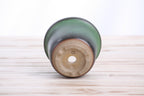 Willow Bonsai Ceramics Flute Bonsai Pot 4 Inch – Round Semi‑Cascade Ceramic Bonsai & Succulent Planter with Fluted Profile and Banded Base, High‑Fired Frost‑Proof Stoneware, Handmade in USA (Avocado)