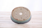 Willow Bonsai Ceramics Oval A Bonsai Pot 5 Inch – Straight‑Sided Oval Ceramic Bonsai & Succulent Planter, High‑Fired Frost‑Proof Stoneware with Drainage & Wiring Holes, Handmade in USA (Glacier)