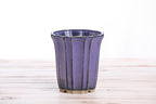 Willow Bonsai Ceramics Flower Design Cascade Bonsai Pot 4.5 Inch – Elegant Tall Ceramic Bonsai & Succulent Planter, High‑Fired Frost‑Proof Stoneware with Drainage & Wiring Holes, Handmade in USA (Purple)