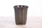 Willow Bonsai Ceramics Flower Design Cascade Bonsai Pot 5 Inch – Elegant Tall Ceramic Bonsai & Succulent Planter, High‑Fired Frost‑Proof Stoneware with Drainage & Wiring Holes, Handmade in USA (Dark Honey)