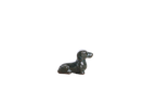 Willow Ceramics Butch the Dachshund Figurine – Mini Handmade Ceramic Dog Sculpture, High‑Fired Stoneware Décor, Made in Colorado, USA (Seaweed 2025)